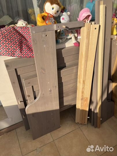 Детская кровать IKEA раздвижная