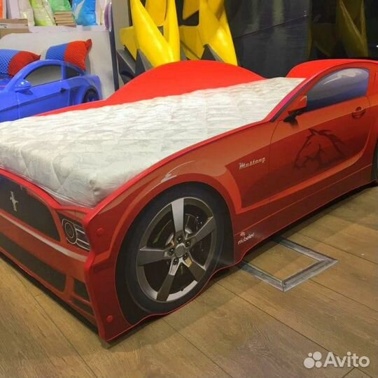 Кровать-машина Мустанг