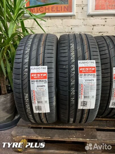 Kumho Ecsta PS71 SUV 295/40 R20 и 265/45 R20 110Y