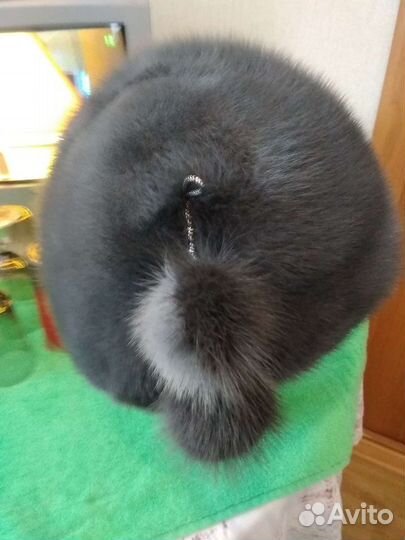 Женская норковая шапка
