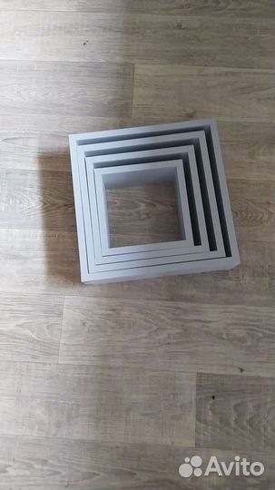 Полки 365*365глубина100мм