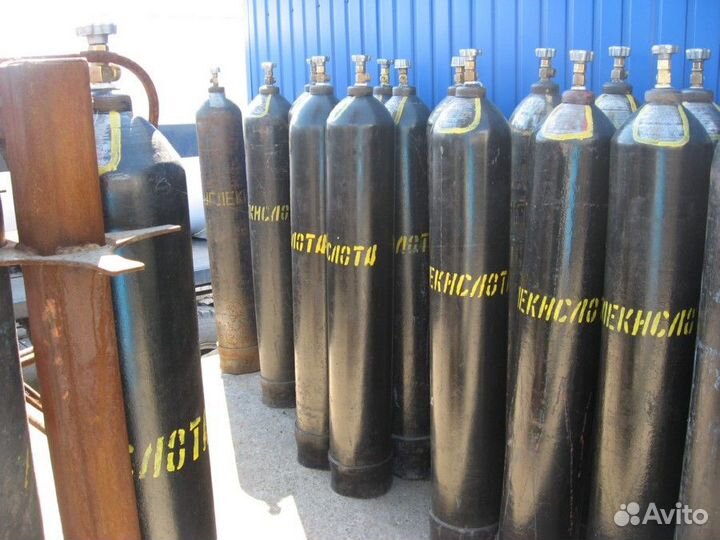 Углекислота, гелий, водород, аргон, азот, баллоны