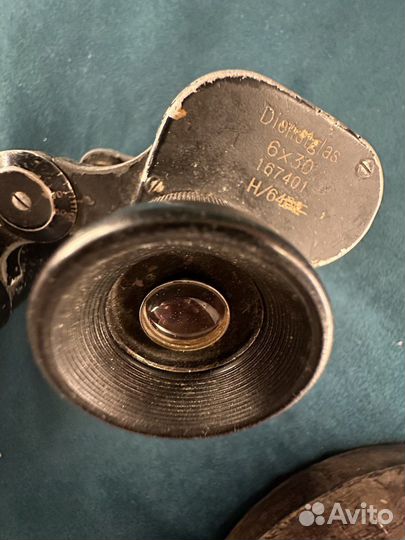 Бинокль немецкий военный Dienstglas. 6х30