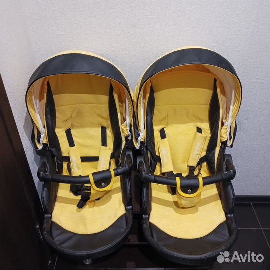 Коляска для двойни 2 в 1