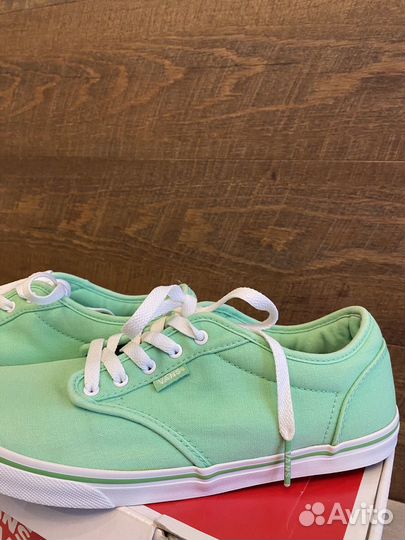 Кеды vans w atwood low canvas spring green 39-40