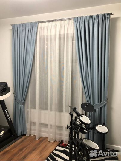 Шторы Блэкаут в загородный дом