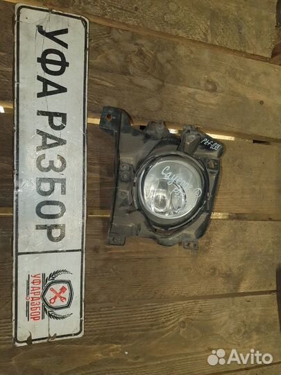 Фара противотуманная левая с кронштейном Porsche C