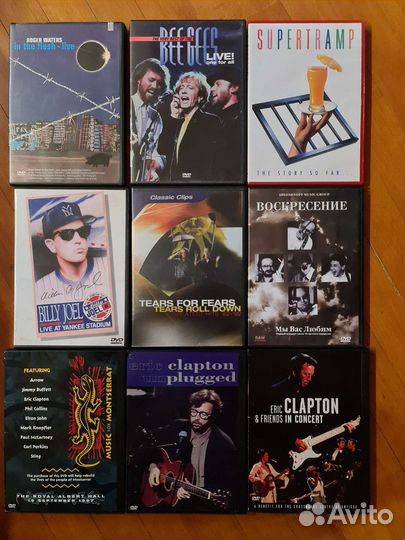 Музыка, концерты DVD