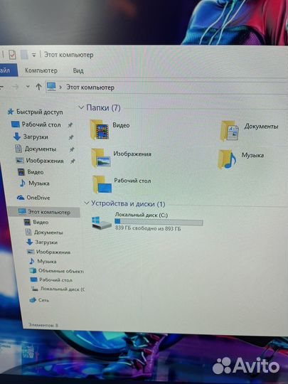 Игровой Компьютер Ryzen 5 5500/16Gb/RX 5700XT