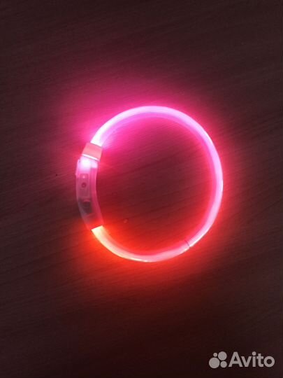 Светящийся ошейник для собак