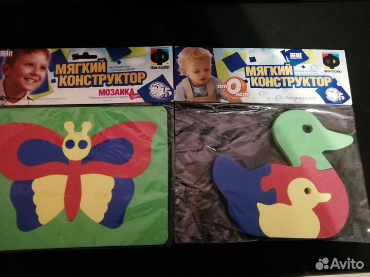 Мягкий конструктор мозаика