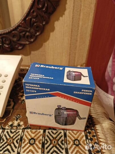 Точилка механическая Брауберг
