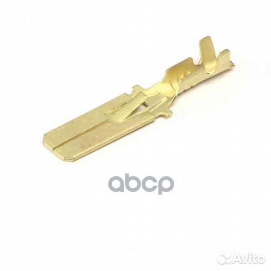 Контакт штыревой серии 6,3 мм (с фиксацией) под