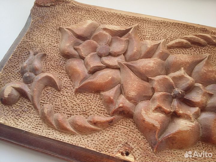 Резная крышка, резьба по дереву