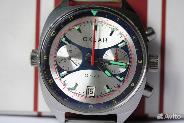 Часы Хронограф Полет Штурманские Океан 3133