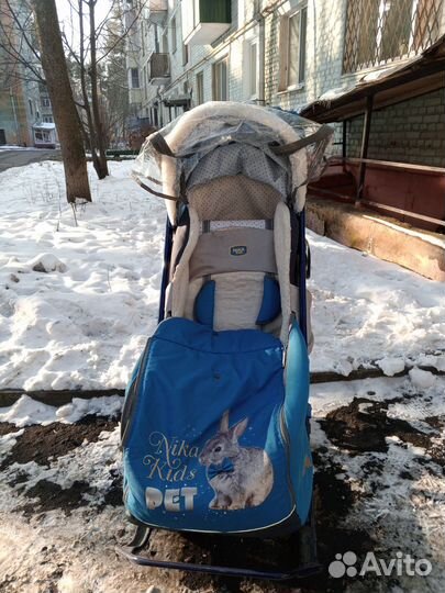 Санки-коляска