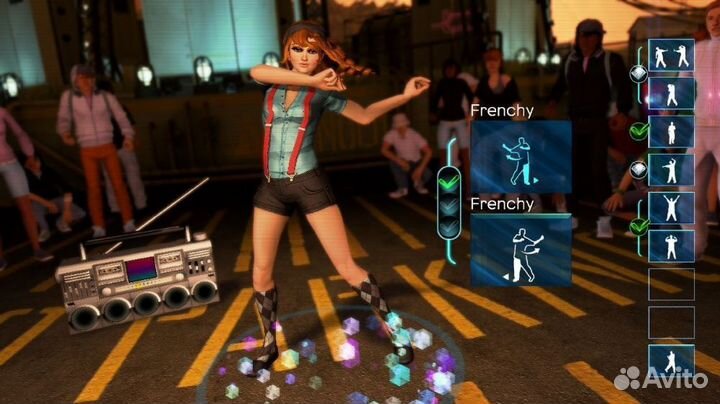 Dance Central витринный образец (Xbox360)