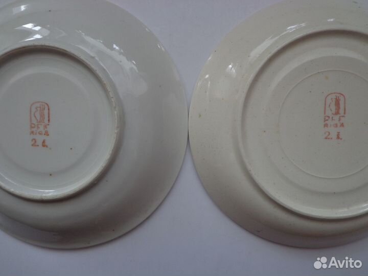 Блюдца СССР 3 штуки