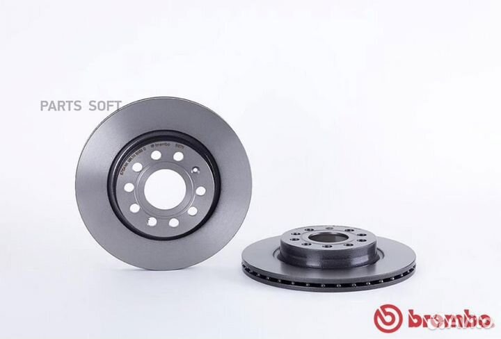 Brembo 09916711 09.9167.11 диск тормозной передний