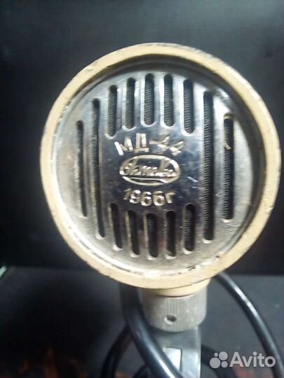 Динамические микрофоны СССР