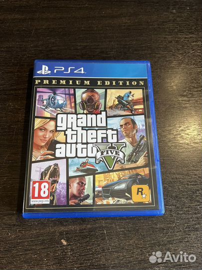 Игра для приставки GTA 5 ps4