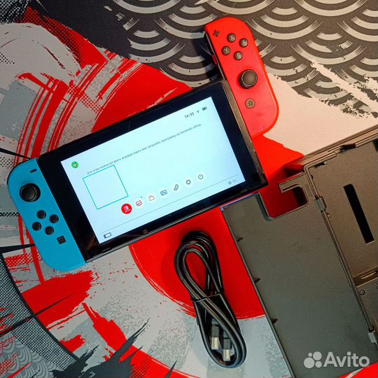 Чип Nintendo Switch Rev.1+любые игры