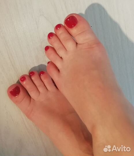 Модель на гель-лак, маникюр/педикюр