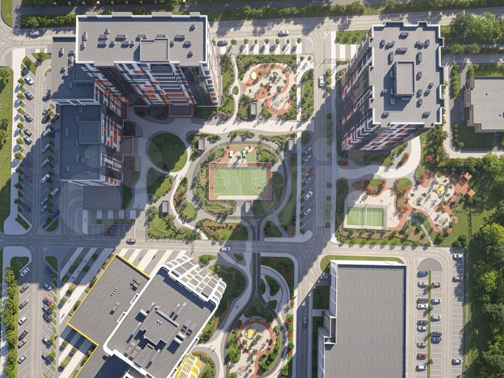 1-к. квартира, 50,7 м², 7/25 эт.