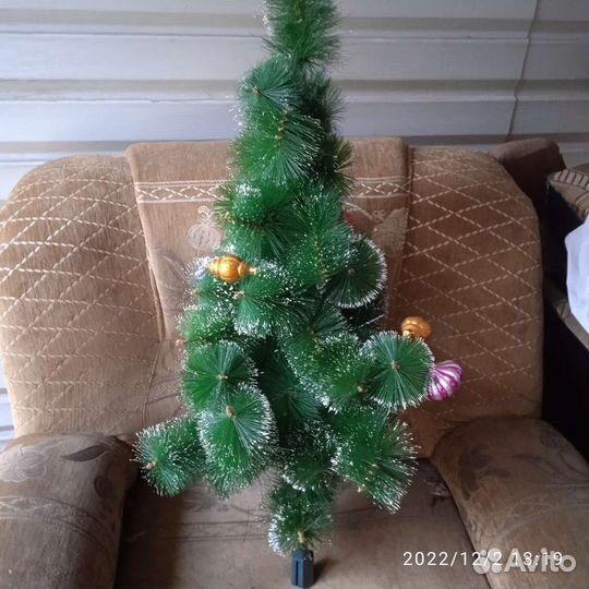 Елка искус.пушистая выс.1м отл.сост.х