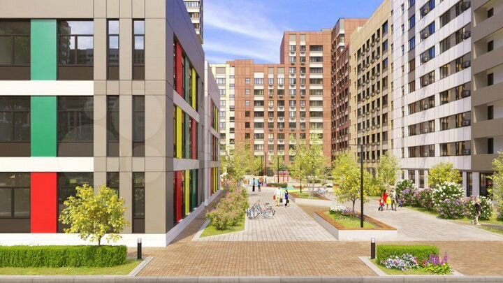 2-к. квартира, 52,5 м², 4/13 эт.