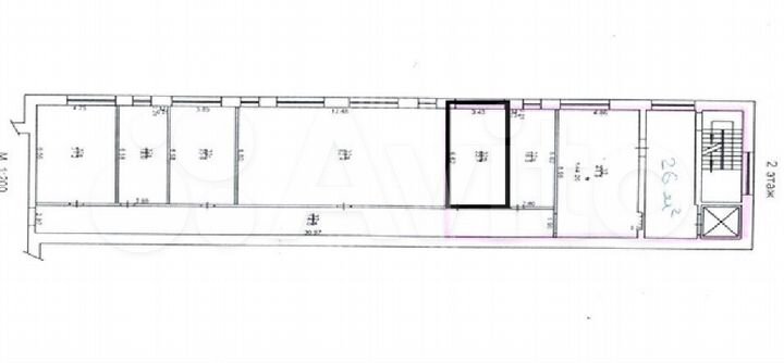 Сдам офисное помещение, 22.7 м²