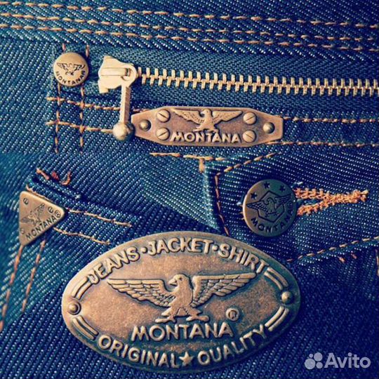 Фурнитура Jeans Oregon Trail. West Berlin 1980 г