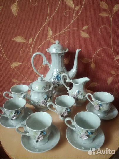 Сервиз кофейный версаль на шесть персон