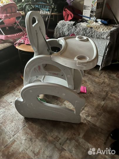 Детский стульчик для кормления трансформер