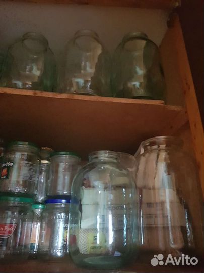 Банка стеклянная 3 л. 20 штук