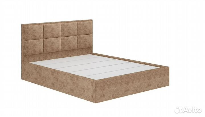 Кровать Линда кр-16 1.6 м светло-коричневая