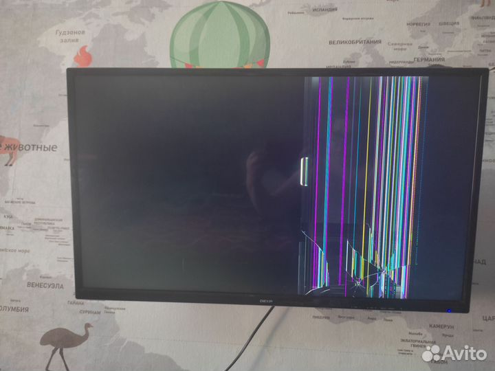 Телевизор бу на запчасти