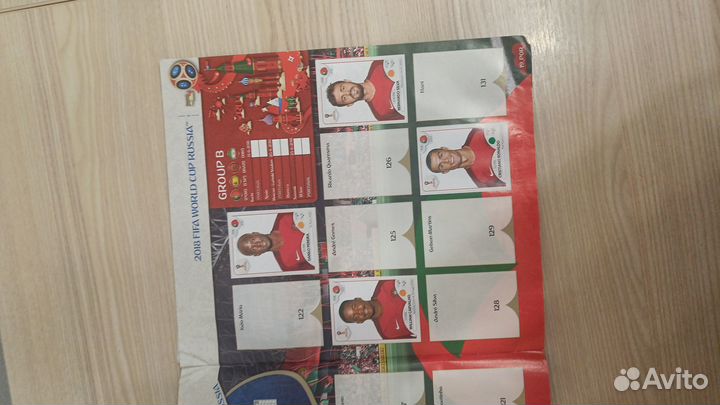 Альбом с наклейками panini чм 2018