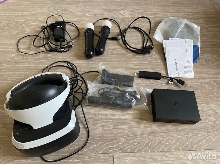 Sony playstation vr1 + мувы + переходник на ps5