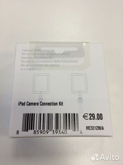 Адаптер Apple iPad Camera Connection Kit