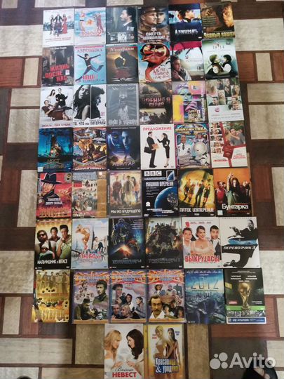 Коллекционные, лицензионные двд диски с фильмами