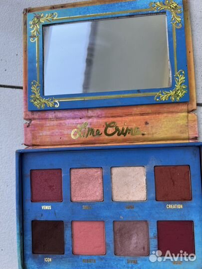 Палетка теней lime crime venus
