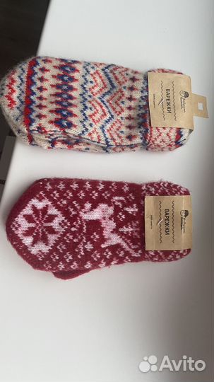 Варежки детские