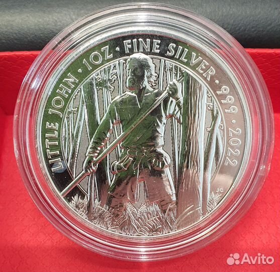 Монета 2 фунта 2022 Малыш Джон Великобритания