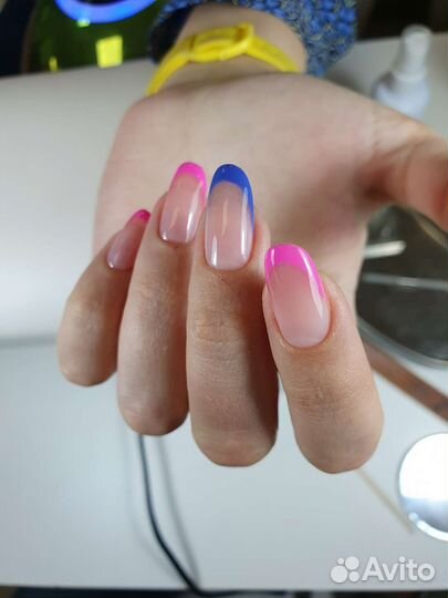Маникюр педикюр Сходня укрепление ногтей