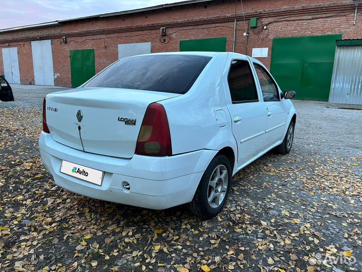 Renault Logan 1.4 МТ, 2008, 201 000 км
