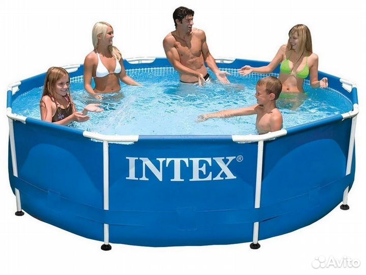 Бассейн каркасный Intex Metal Frame 305х76см 28200