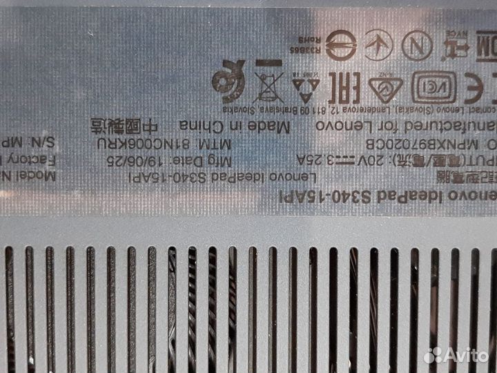 Ноутбук на ryzen 3, состояние нового