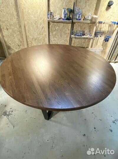 Стол кухонный, деревянное подстолье