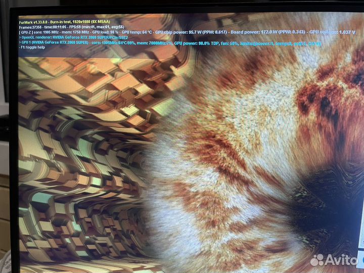 Видеокарта Rtx 2060 super 8gb